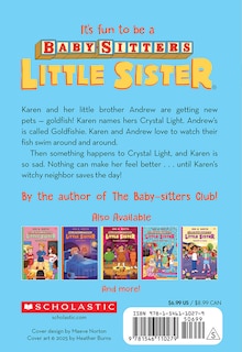 Couverture arrière_Karen's Goldfish (Baby-sitters Little Sister #16)