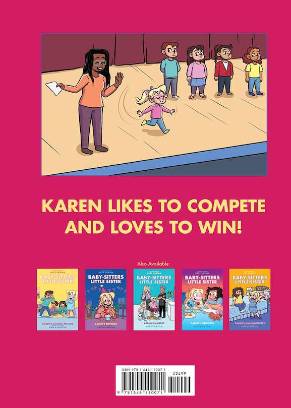 Couverture arrière_Karen's Prize: A Graphic Novel (Baby-Sitters Little Sister #10)