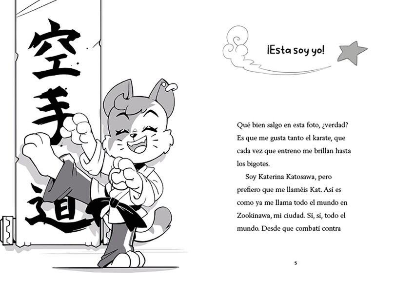 Sample content_Kat Karateka y el jade encantado / Kat Karateka and the Enchanted Jade