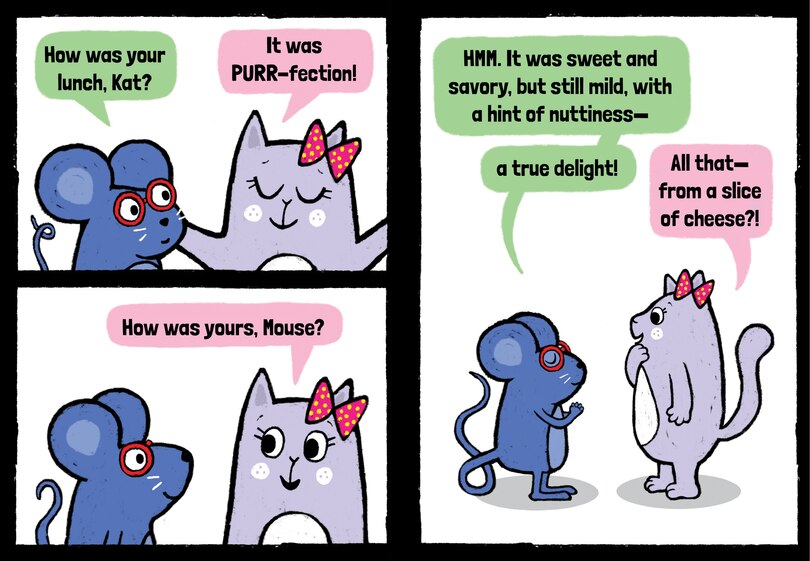 Sample content 2_Kat & Mouse: I Like Cheese!