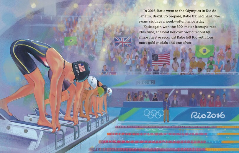 Aperçu du contenu 3_Katie Ledecky: A Little Golden Book Biography