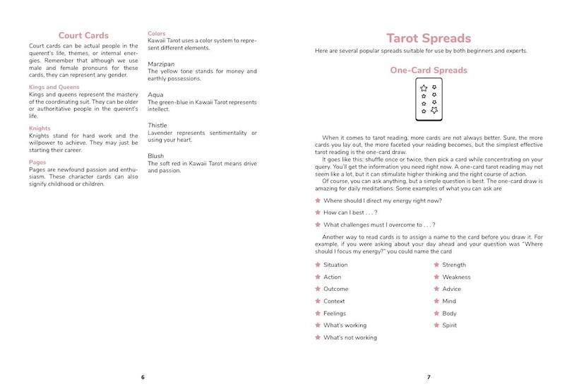 Sample content 5_Kawaii Tarot Deck