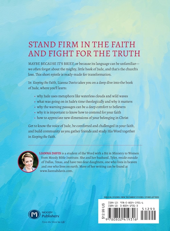 Couverture arri&egrave;re_Keeping the Faith