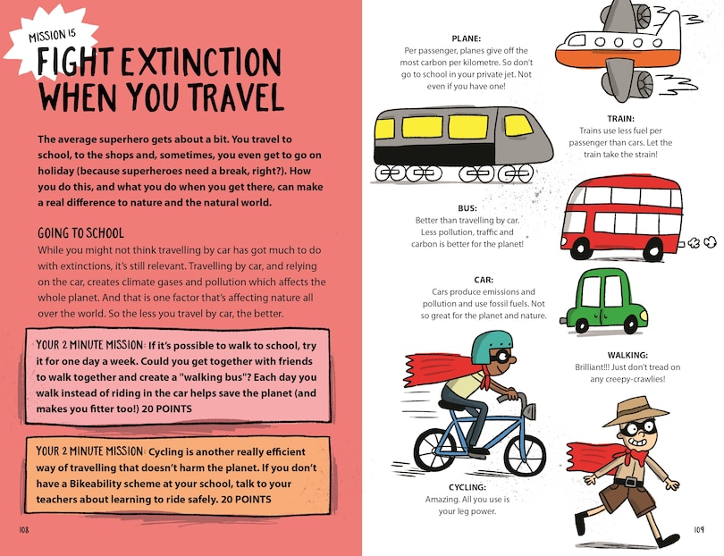 Sample content 3_Kids Fight Extinction: Act Now to Be a #2minutesuperhero