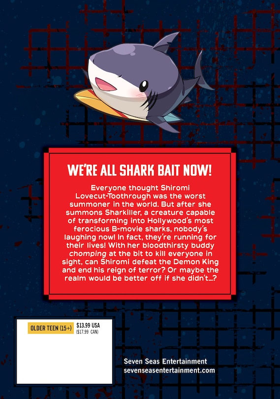 Back cover_Killer Shark in Another World Vol. 1