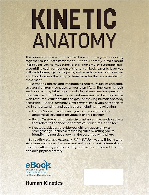 Back cover_Kinetic Anatomy
