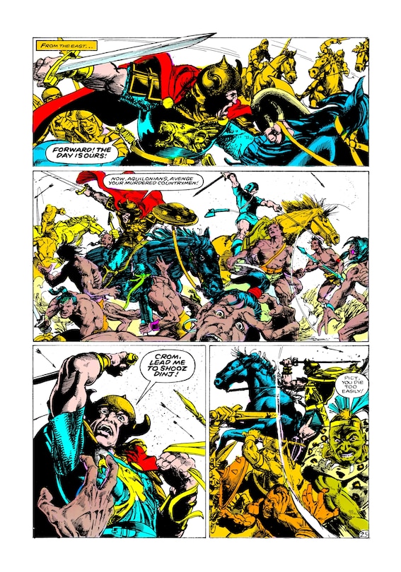 Aperçu du contenu 4_King Conan: The Original Comics Omnibus Vol. 2