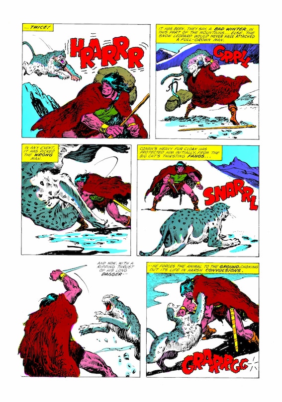 Aperçu du contenu 3_King Conan: The Original Comics Omnibus Vol. 1