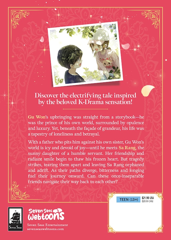 Back cover_King the Land (Comic) Vol. 1