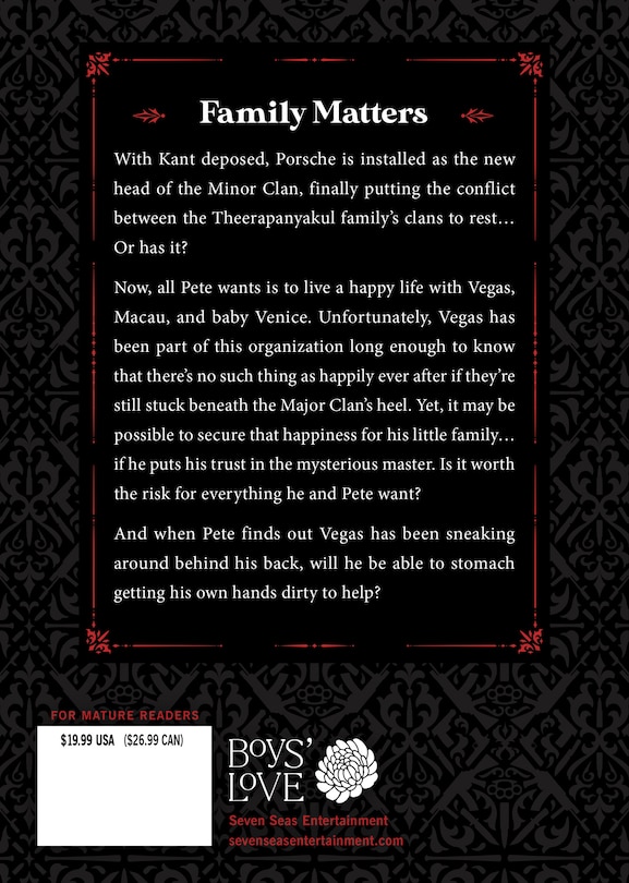 Couverture arri&egrave;re_KinnPorsche (Novel) Vol. 6