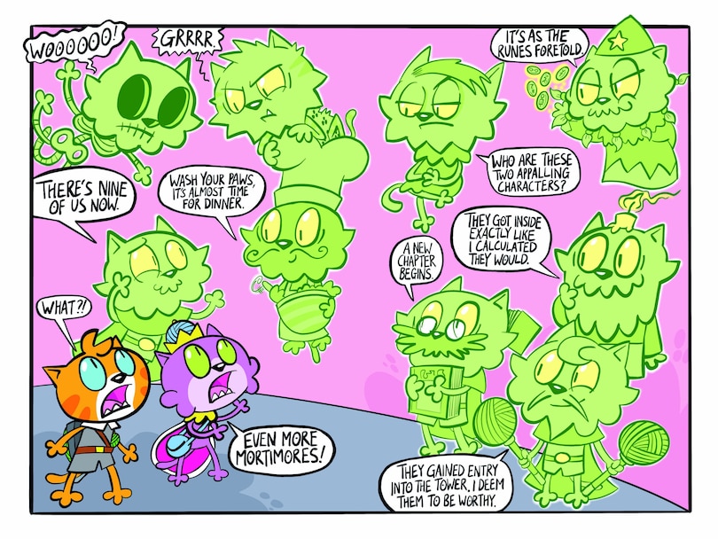 Aper&ccedil;u du contenu_Kitty Quest: Phantom Frenzy: A Graphic Novel