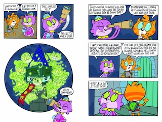 Aper&ccedil;u du contenu 3_Kitty Quest: Phantom Frenzy: A Graphic Novel