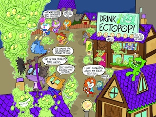 Aper&ccedil;u du contenu 4_Kitty Quest: Phantom Frenzy: A Graphic Novel