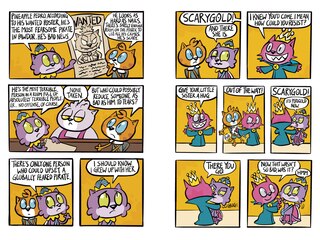 Aper&ccedil;u du contenu_Kitty Quest: Sinister Sister: A Graphic Novel