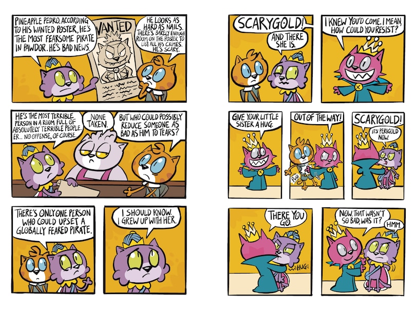 Aper&ccedil;u du contenu_Kitty Quest: Sinister Sister: A Graphic Novel