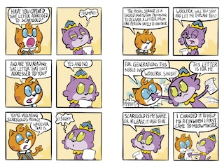 Aper&ccedil;u du contenu 3_Kitty Quest: Sinister Sister: A Graphic Novel