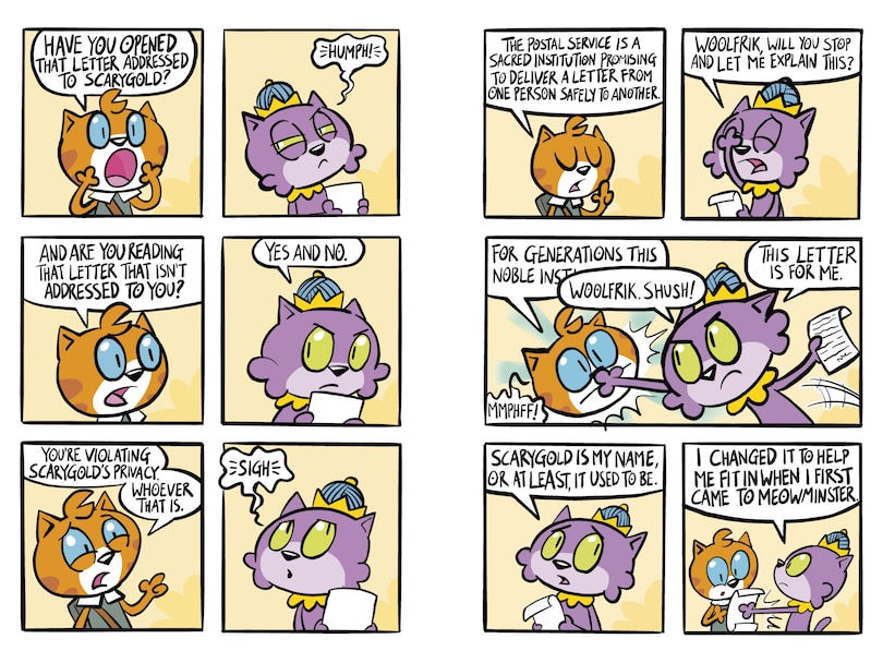 Aper&ccedil;u du contenu 3_Kitty Quest: Sinister Sister: A Graphic Novel