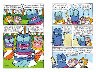 Aper&ccedil;u du contenu_Kitty Quest: Tentacle Trouble: A Graphic Novel