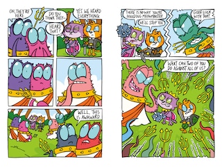 Aper&ccedil;u du contenu 2_Kitty Quest: Tentacle Trouble: A Graphic Novel