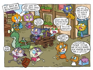 Aper&ccedil;u du contenu 4_Kitty Quest: Tentacle Trouble: A Graphic Novel