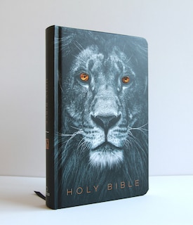 Aperçu du contenu 5_KJV Holy Bible, Large Print, Handy Size format, Hardcover, Lion of Judah, Ribbon  Marker, and Red Letter