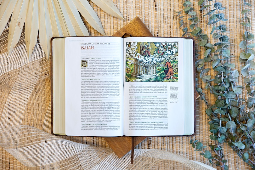 Aper&ccedil;u du contenu 3_KJV Majestic Illuminated Bible (Brown LeatherLuxe)