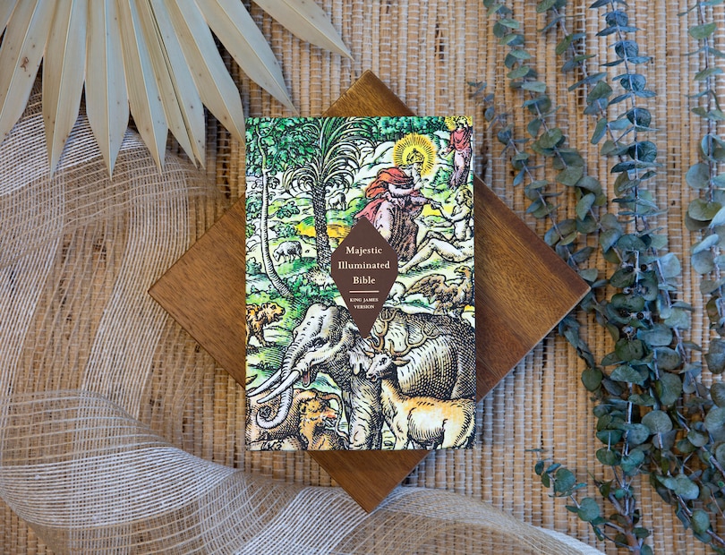 Aper&ccedil;u du contenu 5_KJV Majestic Illuminated Bible (Brown LeatherLuxe)