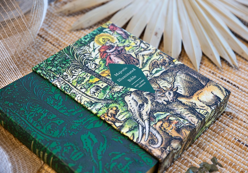 Aper&ccedil;u du contenu 3_KJV Majestic Illuminated Bible (Emerald LeatherLuxe)