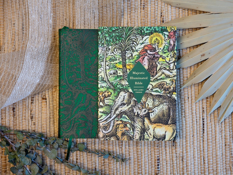 Aper&ccedil;u du contenu 4_KJV Majestic Illuminated Bible (Emerald LeatherLuxe)