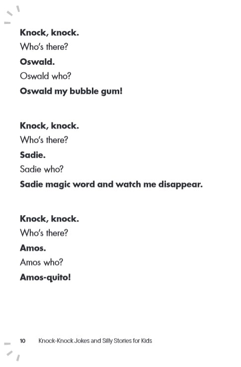 Sample content_Knock-Knock Jokes and Silly Stories for Kids