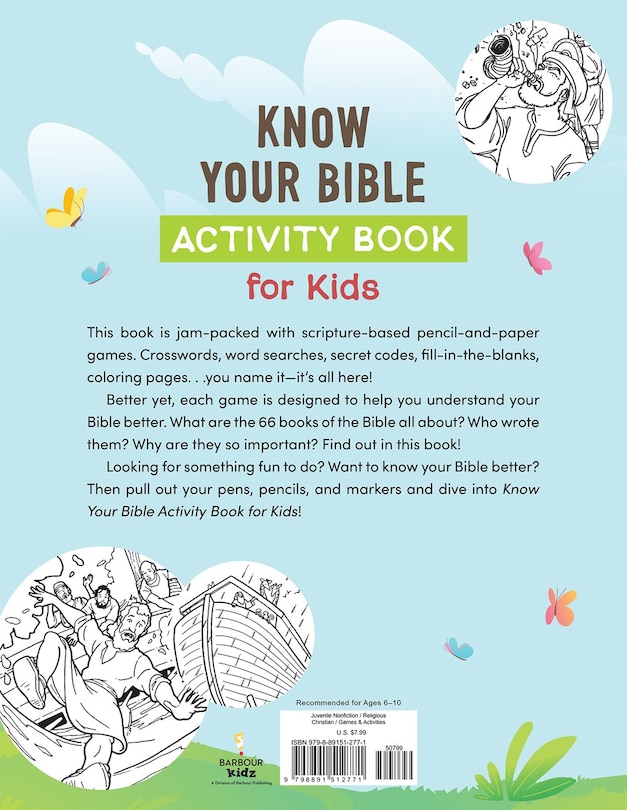 Couverture arri&egrave;re_Know Your Bible Activity Book for Kids