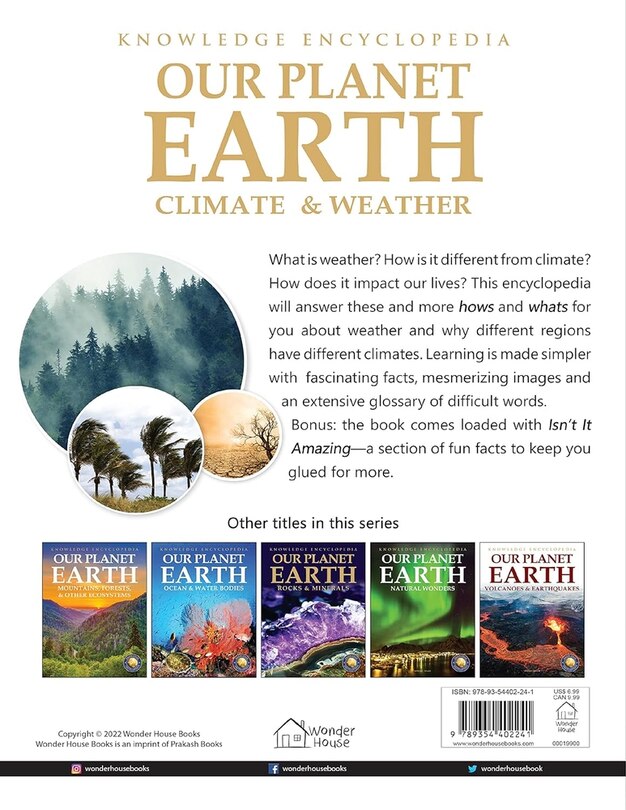Sample content 5_Knowledge Encyclopedia For Children - Our Planet Earth: Climate & Weather
