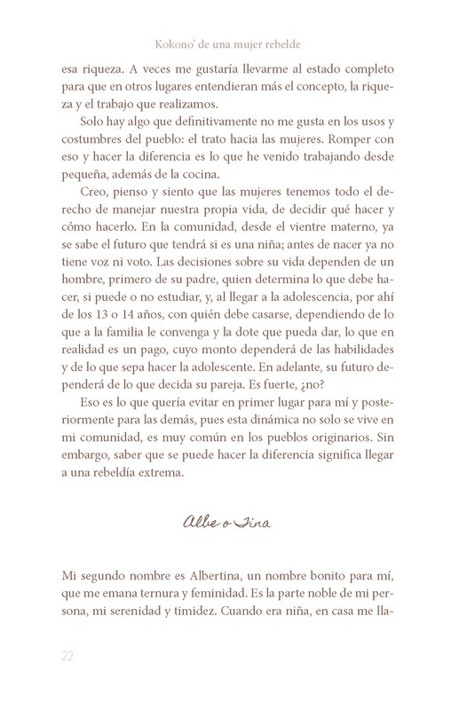 Sample content 4_Kokono' de una mujer rebelde. La primera chef tsotsil reconocida como una de las 50 promesas de la cocina internacional / Kokono of a Brave Woman