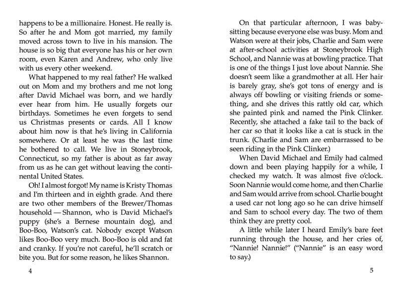 Back cover_Kristy and the Secret of Susan (The Baby-sitters Club #32)