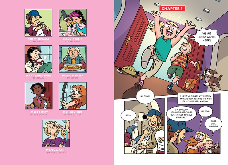 Aperçu du contenu_Kristy and the Walking Disaster: A Graphic Novel (the Baby-Sitters Club #16)