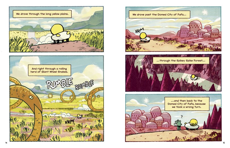 Sample content_K's Car Can Go Anywhere!