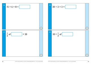 Aper&ccedil;u du contenu 2_KS1 Maths and English SATs Practice Test Papers