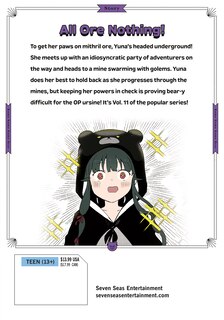 Back cover_Kuma Kuma Kuma Bear (Manga) Vol. 11