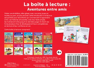 Couverture arri&egrave;re_La bo&icirc;te &agrave; lecture : Aventures entre amis