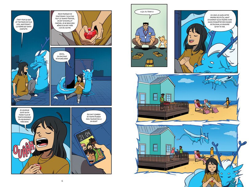 Aper&ccedil;u du contenu_La cit&eacute; des dragons : N&deg; 3 - &Agrave; la recherche du vrai dragon