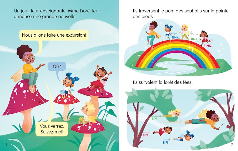 Aperçu du contenu_La forêt des fées : N˚ 1 - L’étincelle magique