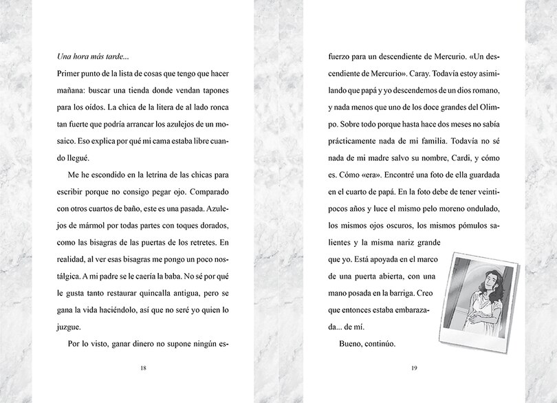 Aperçu du contenu_La maldición del campamento Júpiter / Camp Jupiter Classified : A Probatio's Journal: An Official Rick Riordan Companion Book