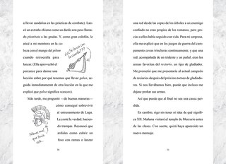 Aperçu du contenu 2_La maldición del campamento Júpiter / Camp Jupiter Classified : A Probatio's Journal: An Official Rick Riordan Companion Book