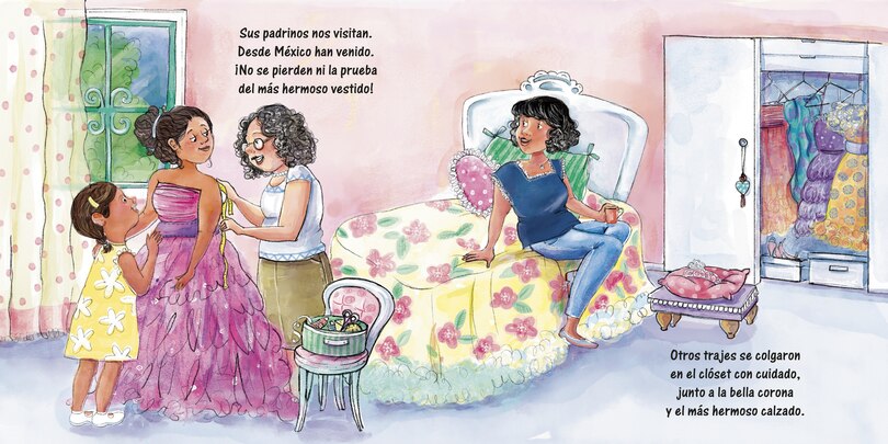 Sample content 4_La noche antes de la fiesta de quince años (The Night Before the Quinceañera Spanish Edition)