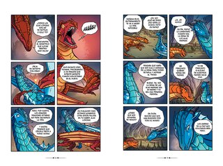 Aperçu du contenu_La profecía (Novela gráfica) / The Dragonet Prophecy (Graphic Novel)