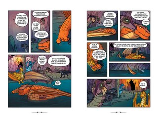 Aperçu du contenu 2_La profecía (Novela gráfica) / The Dragonet Prophecy (Graphic Novel)