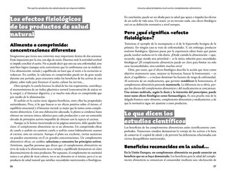 Sample content 3_La revolución de los complementos alimenticios / The Revolution of Nutritional Supplements