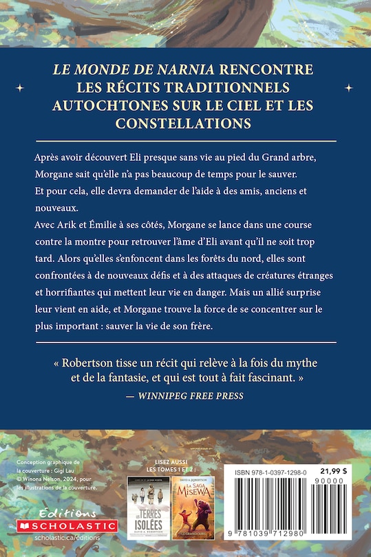 Couverture arri&egrave;re_La saga Misewa : N&deg; 3 - L&rsquo;enfant de pierre