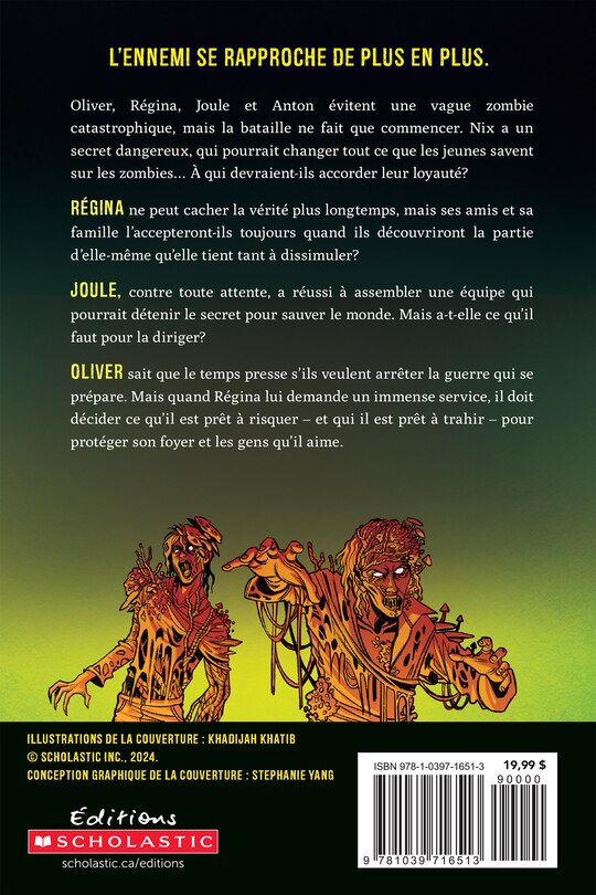 Couverture arri&egrave;re_La saison des zombies : N&deg; 3 - L&rsquo;&eacute;veil des anciens