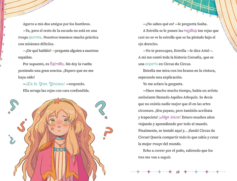 Aper&ccedil;u du contenu_La troupe secreta / The Secret Troupe